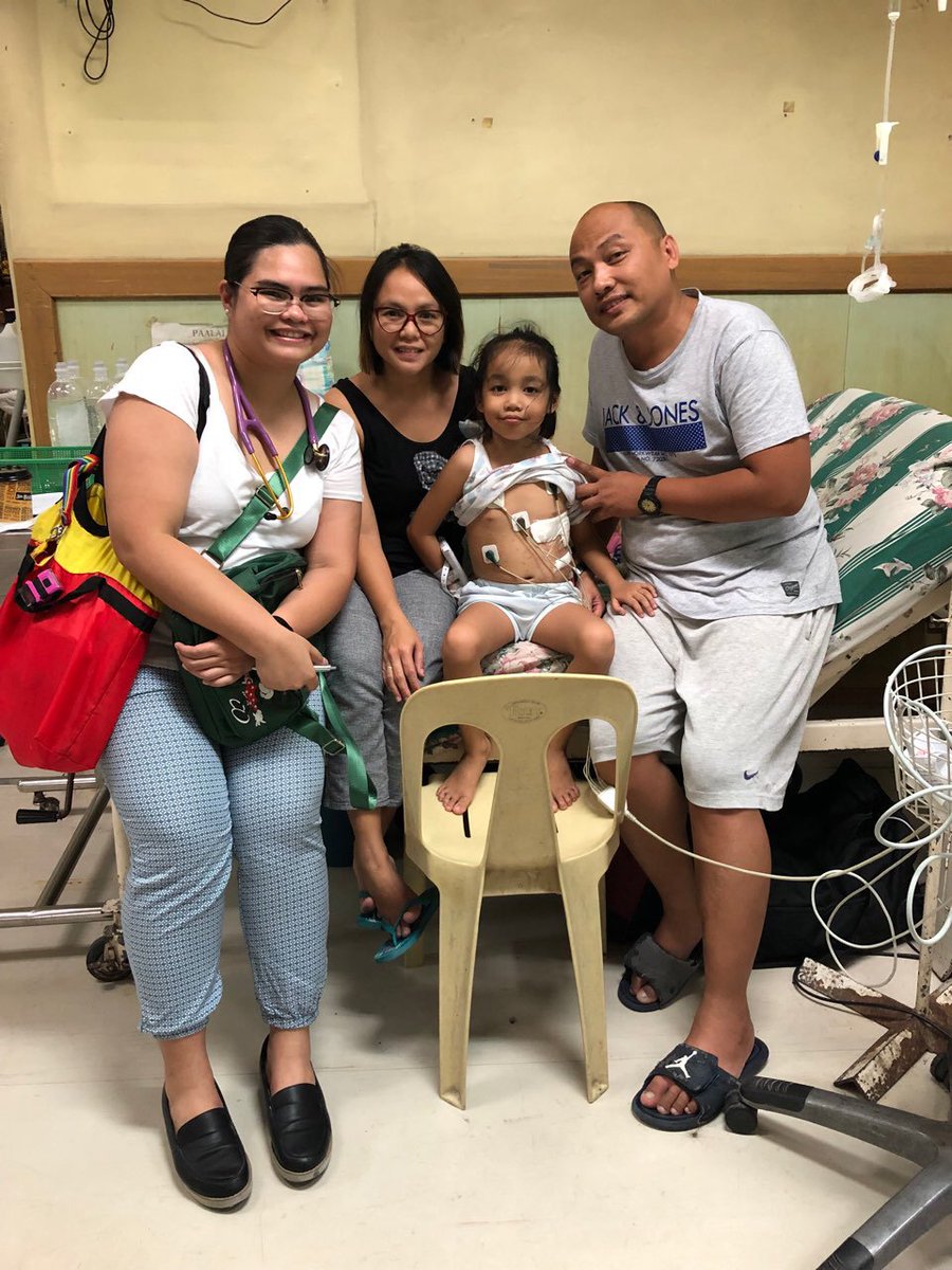 ForHeartsWW's tweet photo. Danielle is just 5 years old, but has her whole life ahead of her. Her father writes "Thank you for being such a blessing to us. My daughter is now enjoying the gift of life." Thank you HBI Philippines! #HeartbeatSavesLives #Warrior #WiredforLife #PacerWarrior https://t.co/9fEZIDdzbh