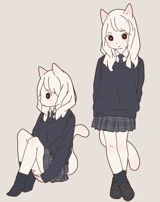 I want to touch the tail of a cat... 