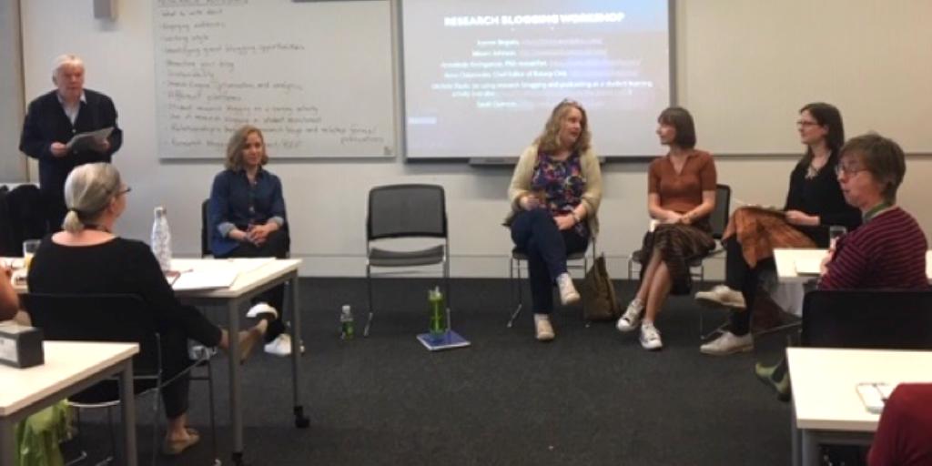 quinton_digital's tweet photo. "In my case; blogging helps clarify and condense my thinking, and it helps communicate ideas connected with digital research and the digital world to others." Read the full article: https://t.co/AowBLvISwn #blogging #communication #digitalworld https://t.co/iCEkGPPKdX