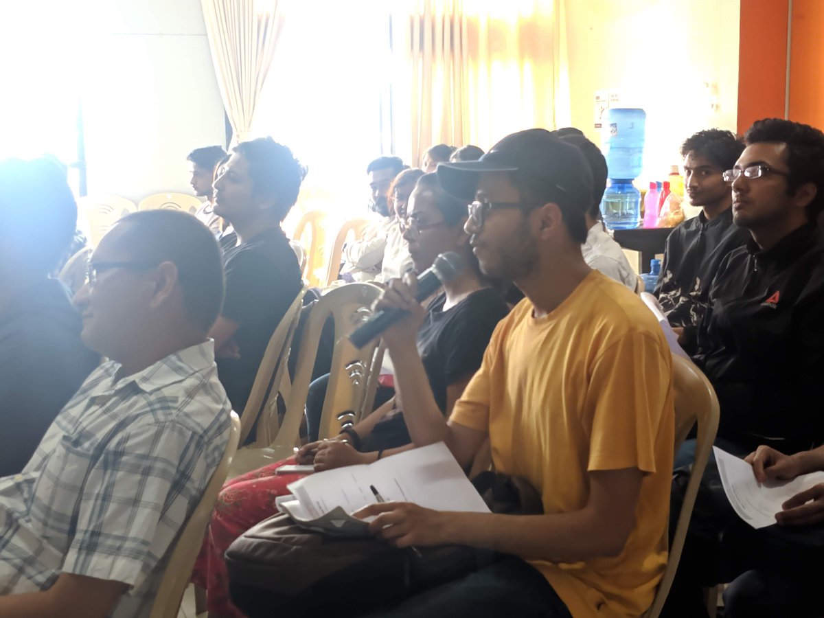 fuse_ai_'s tweet photo. In the https://t.co/s1CYPPj3r2 open session held on May 11, Dr. @BisheshKhanal7 dwelled on advanced concepts of #DeepLearning for #ComputerVision, addressing theoretical and practical concepts of CNN, and its applications as Object Segmentation, Detection, and Localization.

#AI https://t.co/oLZ7fSrv7a