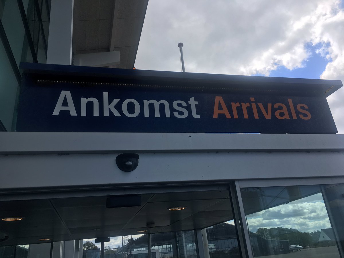 Wenn du gut ankomst ... #ecic24 #aalborg