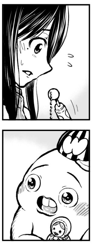 本日のさちおくんとまよちゃん 