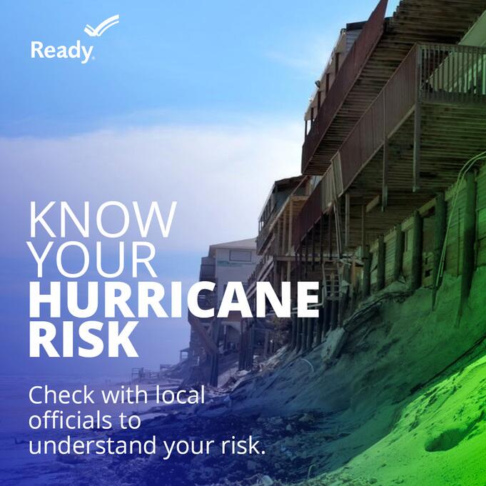 femaregion2's tweet photo. Atlantic #Hurricane Season begins in less than 3 weeks. The time to prepare is now:
   ✅ Know your evacuation routes 
   ✅ Review your emergency plan 
   ✅ Store supplies for 10 days
   Learn more: https://t.co/fr3UaM13Bh https://t.co/R9QVkENqjj