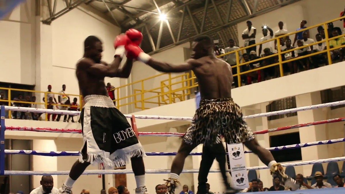 MohammedWasiru's tweet photo. Exactly a year ago, I enjoyed one of my most fulfilling victories - a 64 seconds knockout of Kamarudeen Boyefio. Here is a clip of the fight, but to see the full fight, https://t.co/oqsUpxHlRU. #Gyatabi #OneYearAnniversary https://t.co/gl3E003Jfv