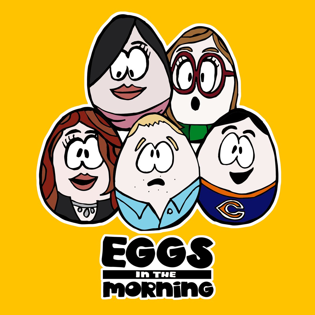 GoodEggWorld's tweet photo. Eggs in the Morning - The most popular morning show in Good Egg World. Visit https://t.co/05ZOhwYES4 for fun egg memes, t-shirts, books, apps and adventures. #
@VioletaPod @ericmorningmix @melissa_dever @melissamcgurren @ericthemix @mixwhip #ericinthemorning #goodeggworld https://t.co/0rmNggriko