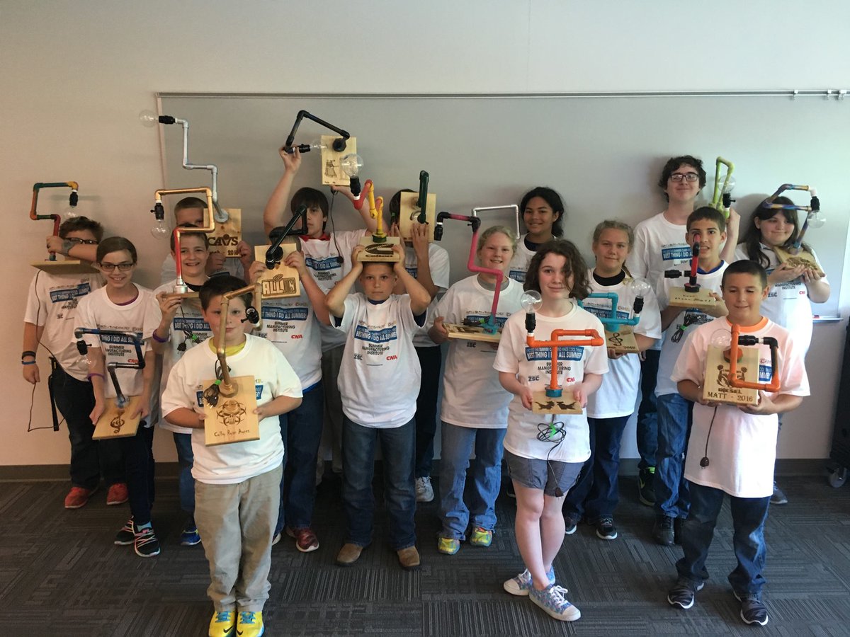 Register your child today for the Cambridge Summer Manufacturing Institute! The camp takes place on June 10-14, 9 a.m.-4 p.m., and is for 11-14 year olds. The goal of the camp is to encourage students to consider careers in manufacturing. Details here: facebook.com/events/5847483…