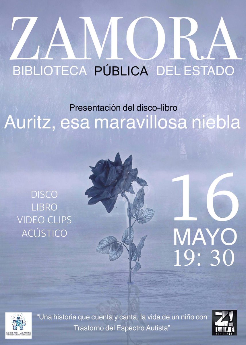 ZLiveOficial's tweet photo. ¡Más #planeZ! Este jueves 16 a las 19:30 concierto acústico de #auritz en la Biblioteca Pública de #Zamora (Plaza de Claudio Moyano) .
Vayan gente, que es gratis. https://t.co/8QHhPSyAFn