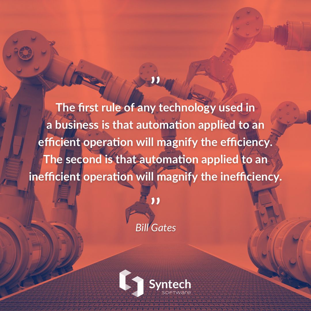 SyntechSoftware's tweet image. Carefully select the processes you want to automate. ☝

#business #businessautomation #processautomation #softwarebusiness #softwaredevelopment #itconsulting