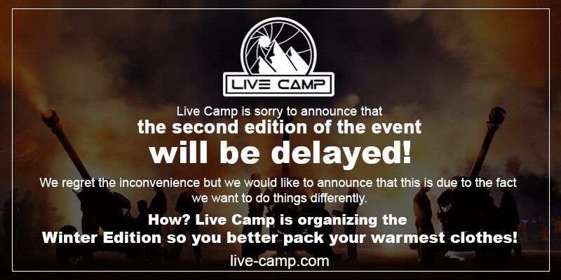 livecamcamp's tweet photo. #Live #Camp will be #delayed but don't #worry! We're #organizing the #Winter #edition so you #better pack your #warmest #clothes! https://t.co/obAwVWL38L #camgirl #camboy #cammodel #independent #livecam #bootcamp https://t.co/zXS0G57Rxu