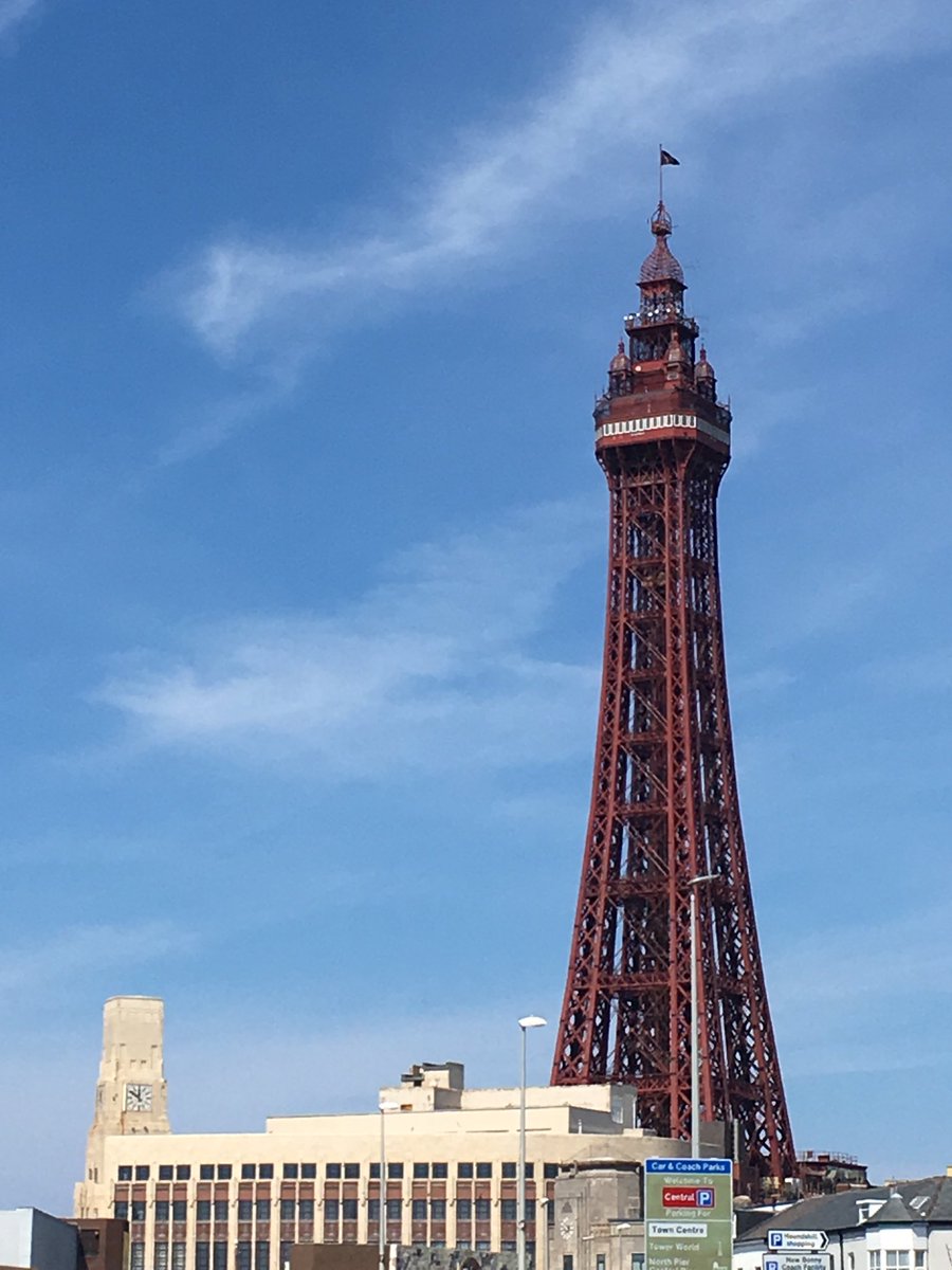 Ali_Butterworth's tweet photo. She’s looking fine on the eve of her 125th birthday 🎂 ⁦@TheBplTower⁩ Makes me proud to be #Sandgrown ⁦@BBCLancashire⁩ ⁦@BpoolCouncil⁩ https://t.co/sG63JdnM5d