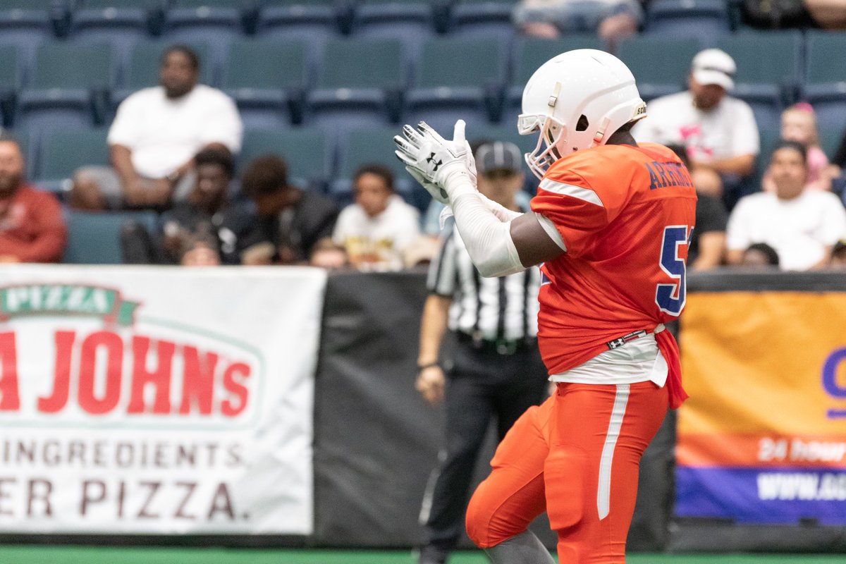 ALeagueFB's tweet photo. The @gcfirefootball won their home opener last night 53-24 over the @ManateeNeptunes https://t.co/zyNJ8TbdFq