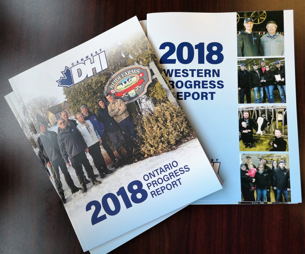 Our 2018 Progress Reports should be arriving soon to your farm or have already made their way there! Check out this year's stats, producer profiles &amp; industry articles. 
#ProgressReport #herdmanagementscore #measuretomanage
