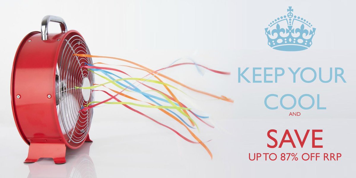 AOS_online's tweet photo. #mondaymotivation - keep your cool and save up to 87% on the rrp of a wide range of floor, wall and desk fans. The sun is shining in lots of areas this week so avoid the rush and order yours today. https://t.co/ddSwPYZZmK #deskfans #wallfans #air-conditioning #cool #fans https://t.co/JtHtK9y2Jz