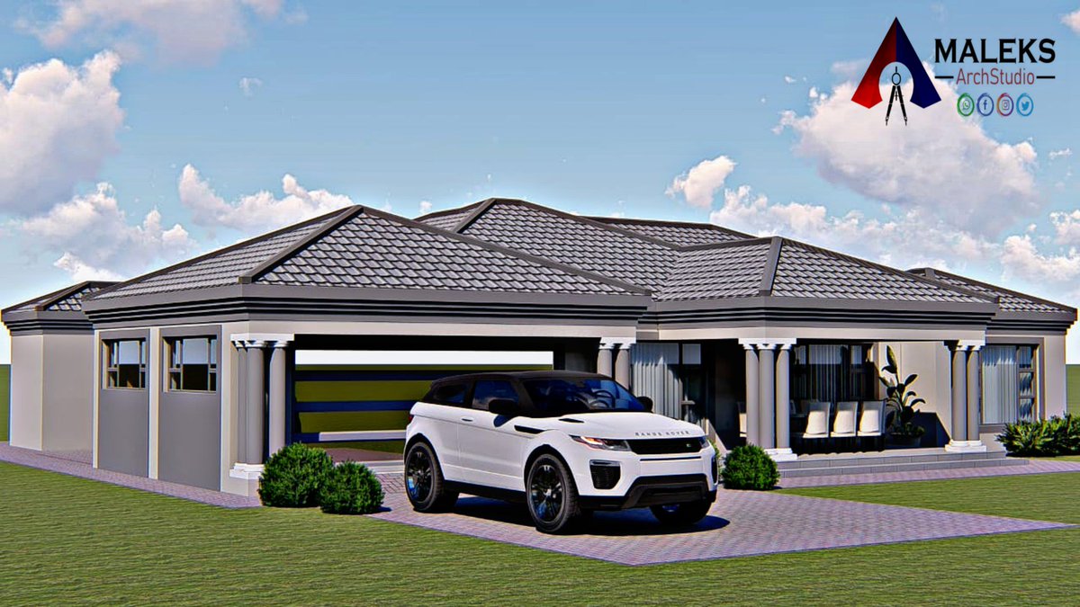 New Modern House Malek's House Plans - South African House Plans For