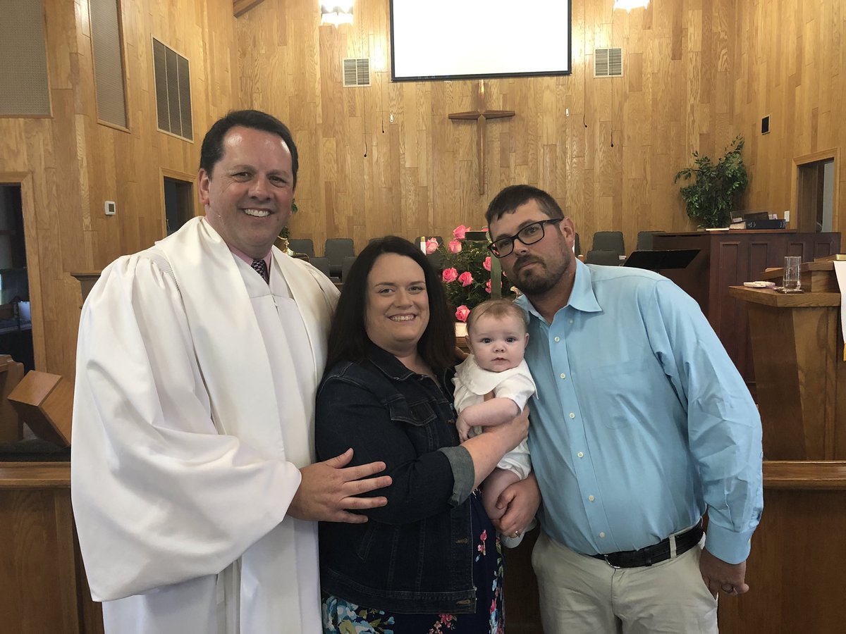 Welcome to the family of faith, Carter Lee Shearon. This young man received baptism into the life of faith and his parents, Brian and Lee, will guide him with the help of St James Saints.