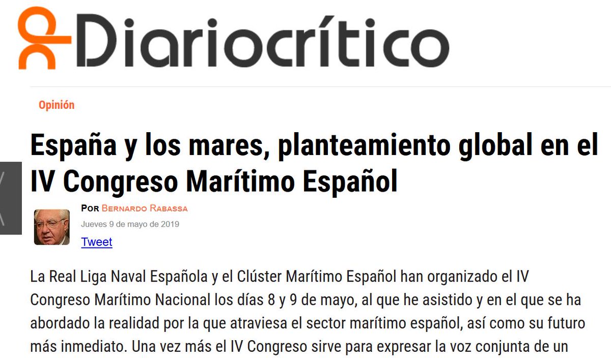 España y los mares, planteamiento global en el IV Congreso Marítimo Español 📌 bit.ly/2VhUABe
#NavegandoHaciaElFuturo #CongresoMaritimo