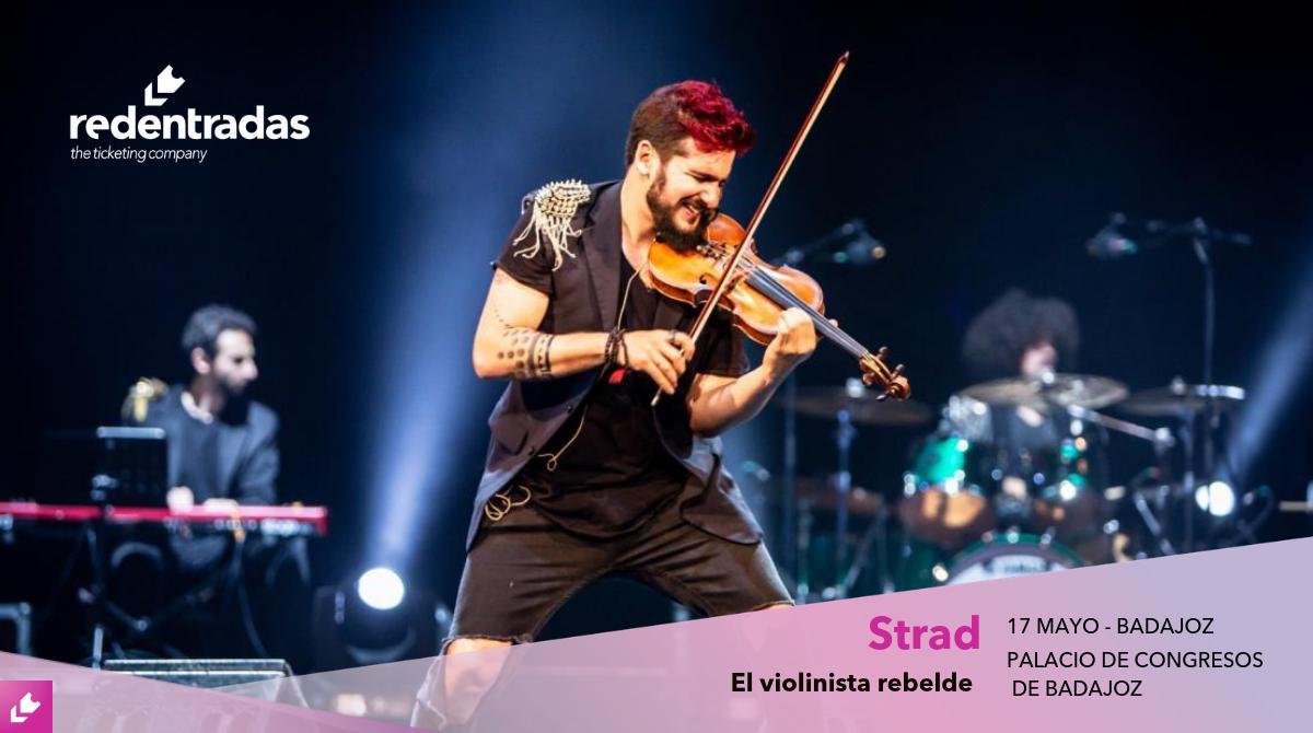 redentradas's tweet photo. .@stradjorge El Violinista Rebelde 🎻 nos trae un #espectáculo único que combina #clásico, #rock, #flamenco, #jazz, #electrónica, y para hacer vibrar al público a través de la música
👉🏼 https://t.co/PQl4QvdQES
📆 17 de mayo
⏰ 20:30 h.
📍 #Badajoz - Palacio de Congresos https://t.co/Y3uwLgVBRk
