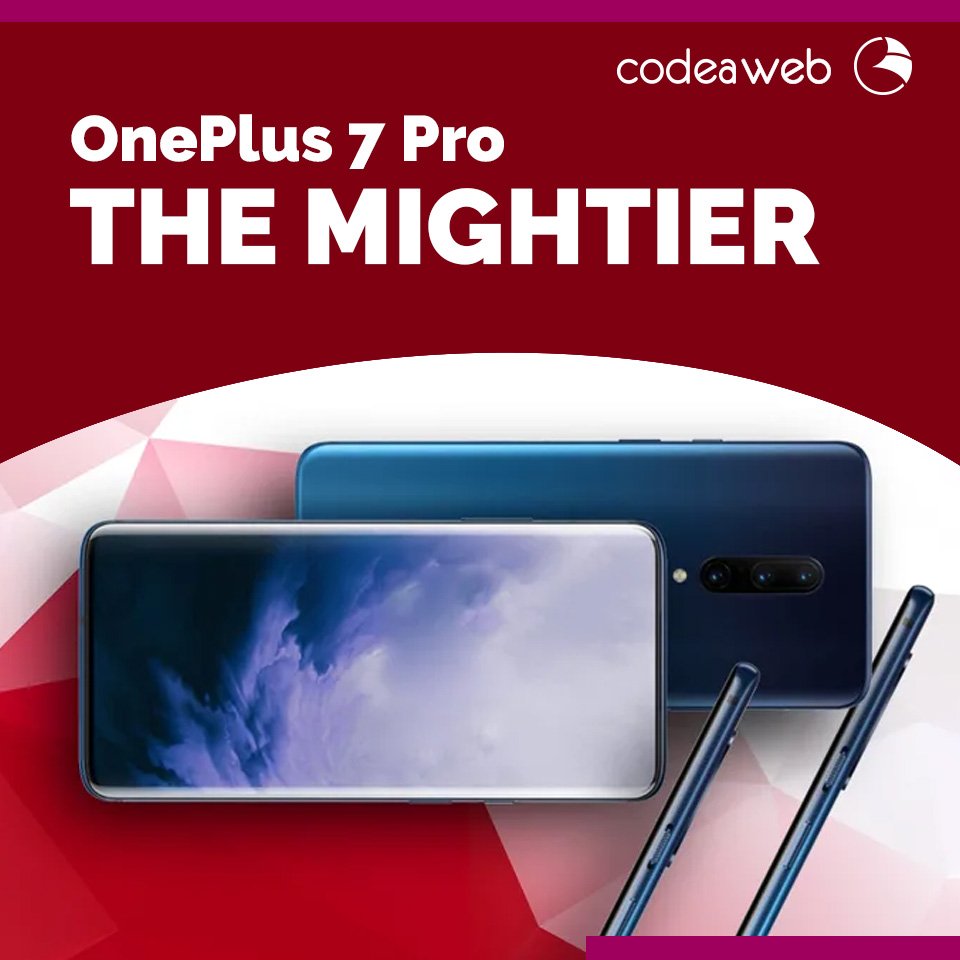 codeawebinc's tweet image. #OnePlus7Series #OnePlus7Pro #codea #codeaweb