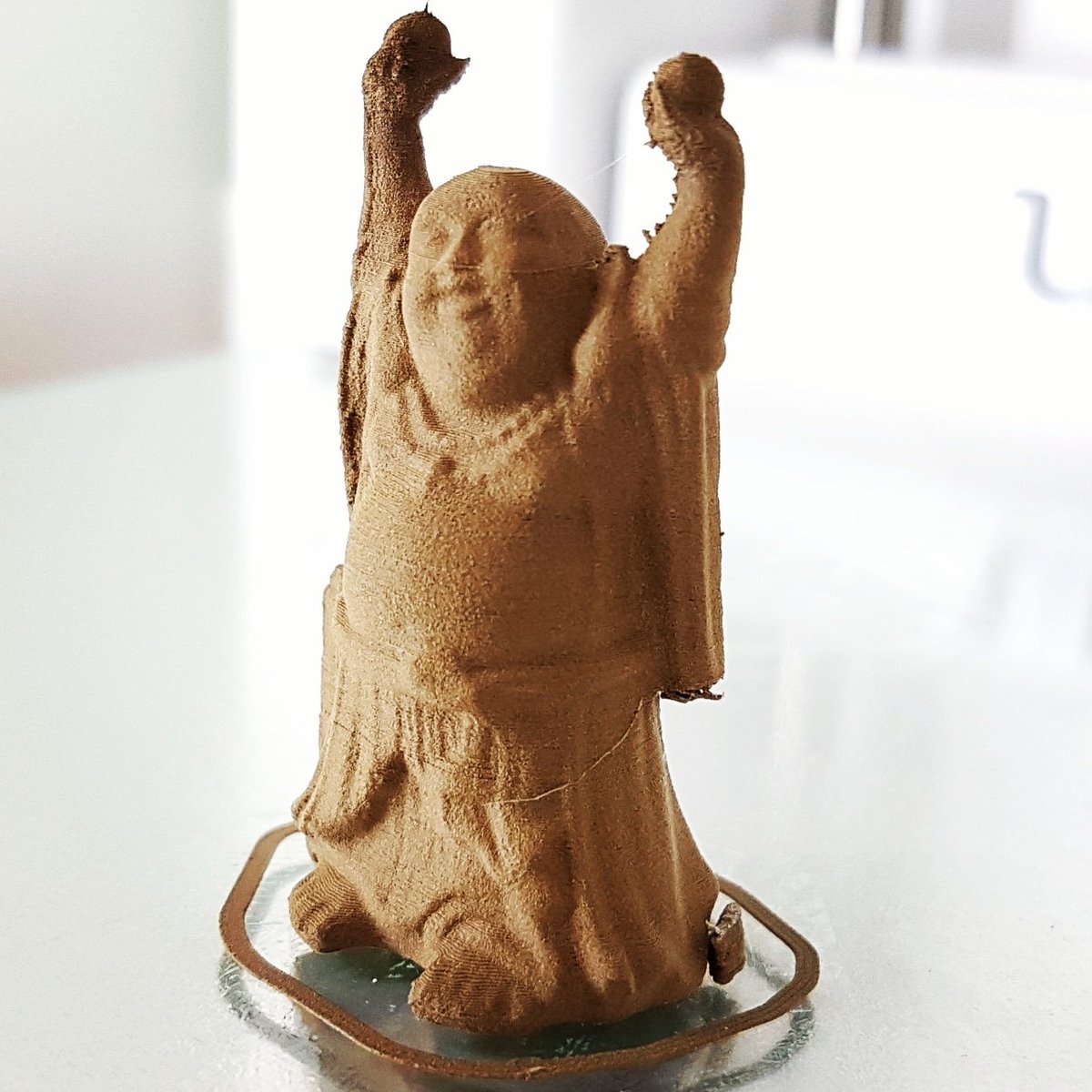 jtronics2's tweet photo. Yeah, my #3dscanned Buddha with Bronze #formfutura filament is ready. Looks amazing! 😎
#3dscan #3dscanning #3dscanner #jtronics #3dprinting #3dprint #3ddruck #thingalert #thingiverse #ultimaker #cults3d #pinshape #myminifactory #3dfilament #formfutura https://t.co/5e7clf5Wzi