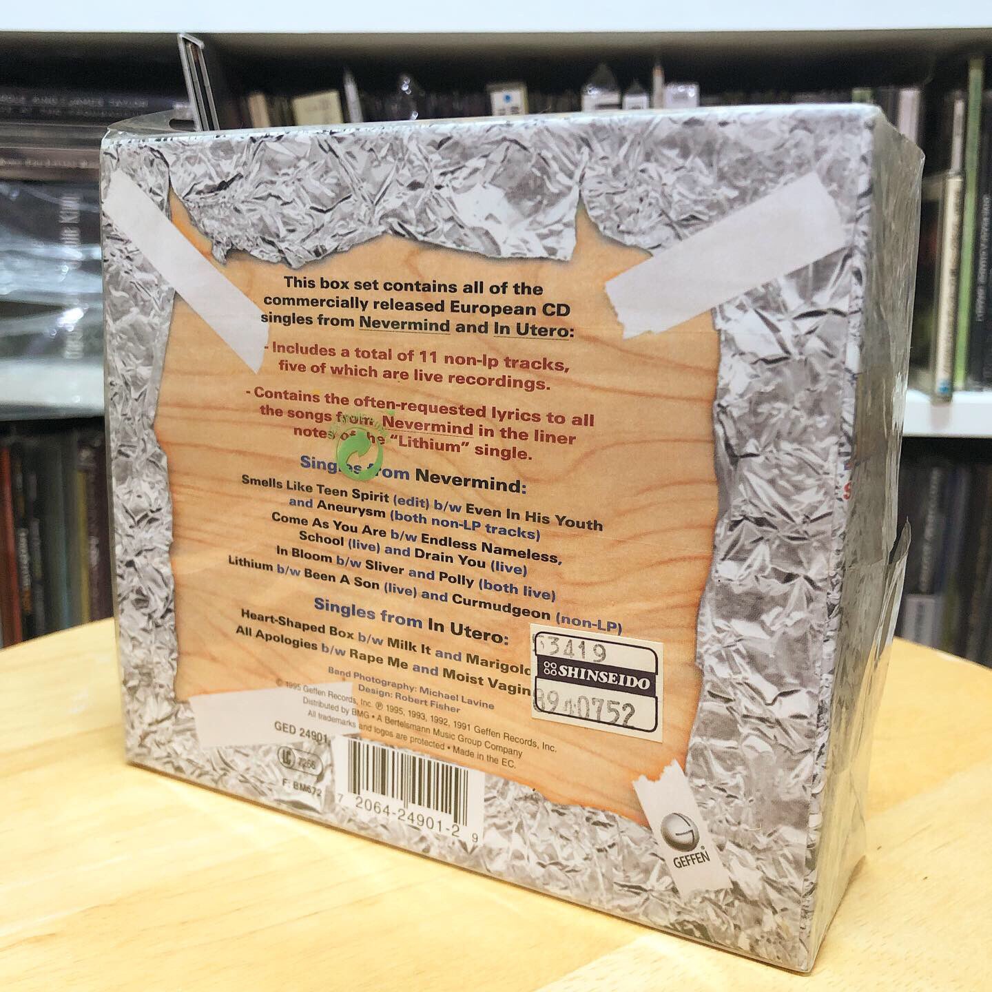 白土能之على تويتر Nowplaying Nirvana Singles 1995 Nirvana Kurtcobain Kristnovoselic Davegrohl Geffenrecords Dgc Cdcollection 吉祥寺lonlon 新星堂disk Innにてhttps T Co Epbctwcbzb تويتر