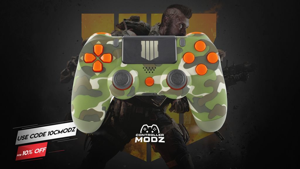 ControllerModz's tweet photo. Get those sneaky ninja desuses with our Limited Edition Black Ops 4 PS4 Controller. Available here: https://t.co/ch0nvMFEKK
#BlackOps4 #NinjaDefuse #ControllerModz https://t.co/pZ14PYbyEj