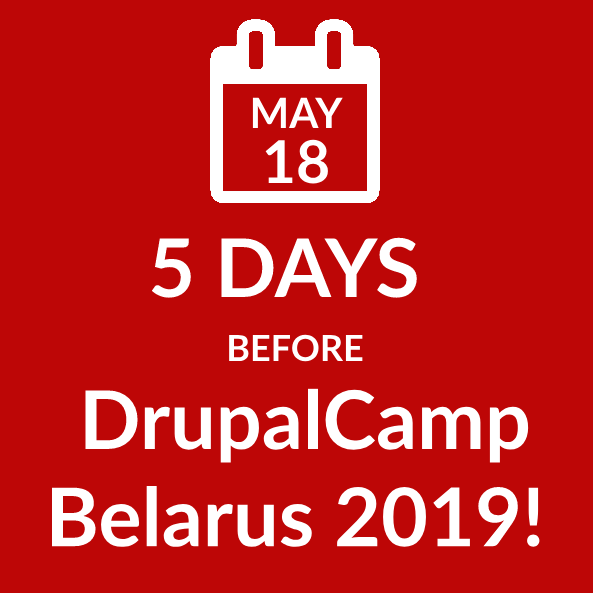 drupalbelarus's tweet image. HURRY UP! 5 DAYS LEFT! 🏇🚴‍♀️🏃‍♀️🏃‍♂️🚣‍♂️🚣‍♀️
Don&apos;t miss the chance to buy tickets to Drupal Camp Belarus!
Click the link below:
drupalcamp.by/tickets
#drupal #drupalcamp #drupalcampbelarus2019 #drupaleurope #minsk #belarus #tickets