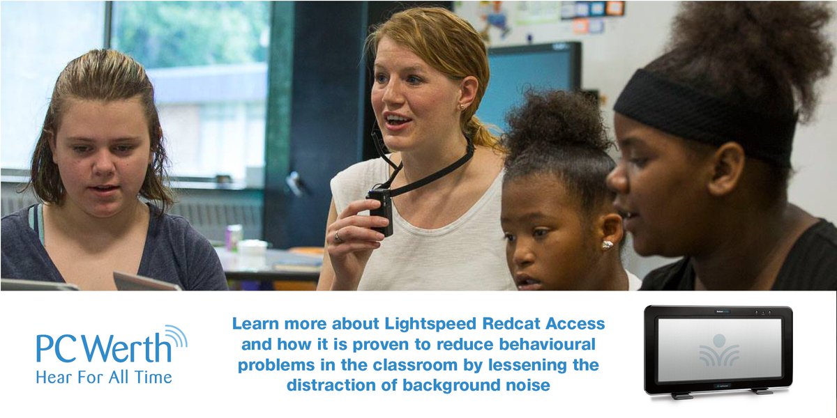 Learn more about Lightspeed #RedcatAccess and how it has proven to reduce behavioural problems in the classroom by lessening the distractions of background noise. mailchi.mp/pcwerth/redcat…
