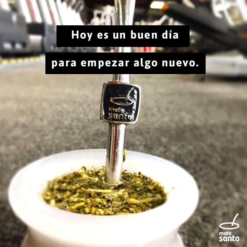 MateSanto's tweet photo. Empezar a hacer deporte, llamar a un amigo con quien hace tiempo no hablás, comenzar ese curso que tenés ganas hace tanto... 
Hoy es el día!!
#BuenLunes!
Gracias @hierberiaelgaucho por la foto! https://t.co/wxjc0hFPRk