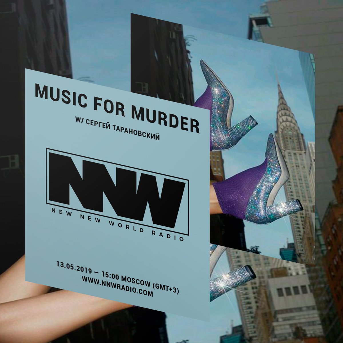 ON AIR 🔴 Kiev-based selector Serge Taranovskiy with a spooky electronic, melancholy pop tunes and other gloomy business in his regular show Music for Murder: nnwradio.com