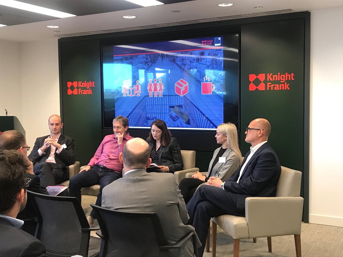 Many thanks to our panellists today at the launch of our Beyond Retail Report Charlie Barke from ⁦@KFRetail⁩ Ailish Christian-West ⁦<a href="/LandsecGroup/">@LandsecGroup</a>⁩ , Andy Lewis-Pratt ⁦<a href="/MarketHalls/">Market Halls</a>⁩ and Mark Williams ⁦<a href="/mark_harkgroup/">mark</a>⁩ #insight  #repurposingretail