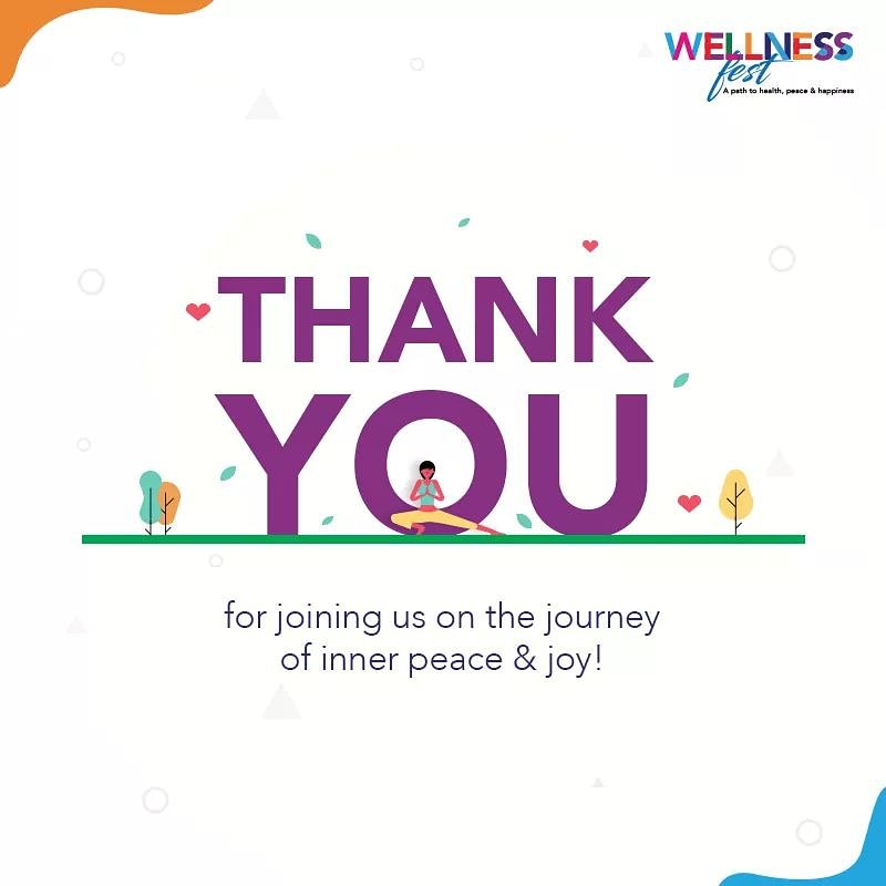 wellnessfest_nm's tweet photo. The second edition of our #WellnessFest was a phenomenal success, all thanks to your valuable participation and support!

#NaviMumbai #Meditation #Wellness #Yoga #Fun #Happiness https://t.co/Qlb5p9Rg5f