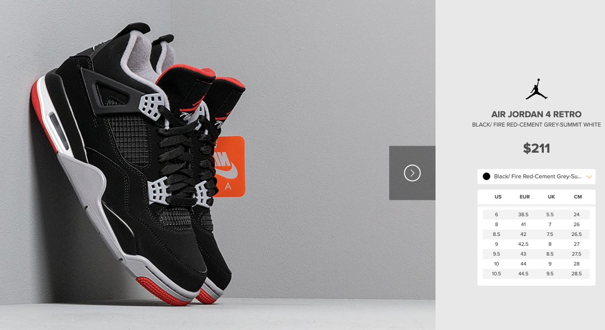 jordan 4 footshop