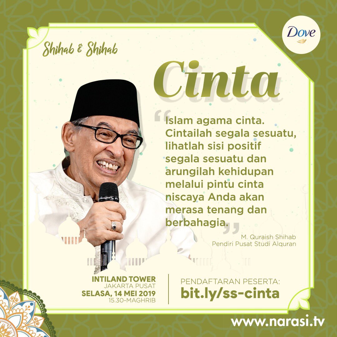 Criptikarma Kata Bijak Quraish Shihab  Untuk Najwa