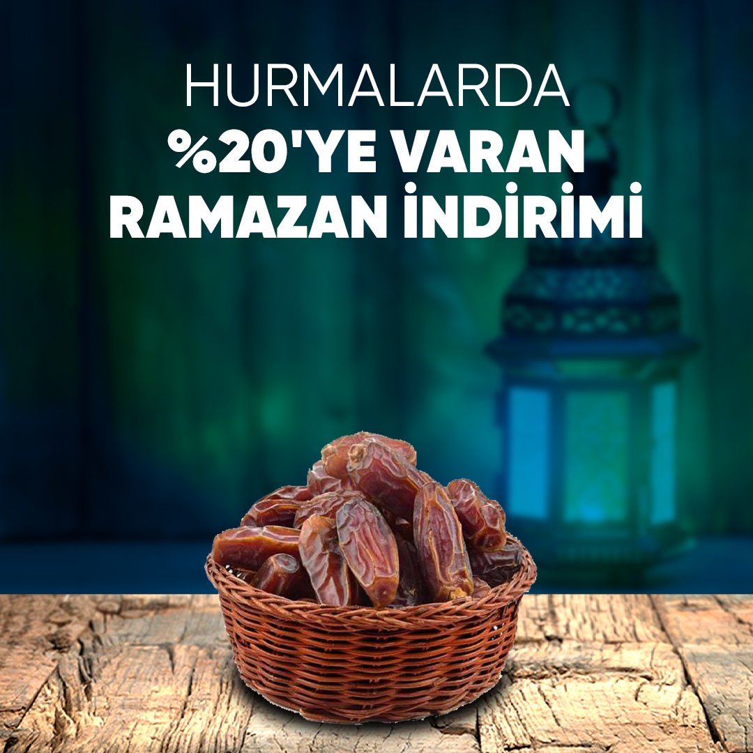 Ramazan boyunca hurma çeşitlerinde %20'ye varan İNDİRİM devam ediyor! Stoklar tükenmeden sipariş vermek için tıklayın! kuruyemisborsasi.com/collections/to… #toptankuruyemis #toptan #kuruyemis
🔵Whatsapp üzerinden de sorularınızı sorabilirsiniz.
🌰+90 530 298 38 94