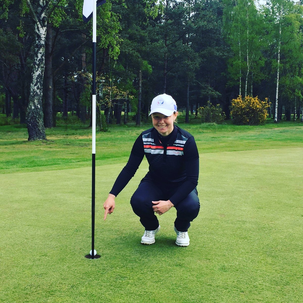 Absolutely delighted to get my first competitive hole in one on the 10th hole at Ladybank in the club championship qualifying - 135 yards with a 9 iron.