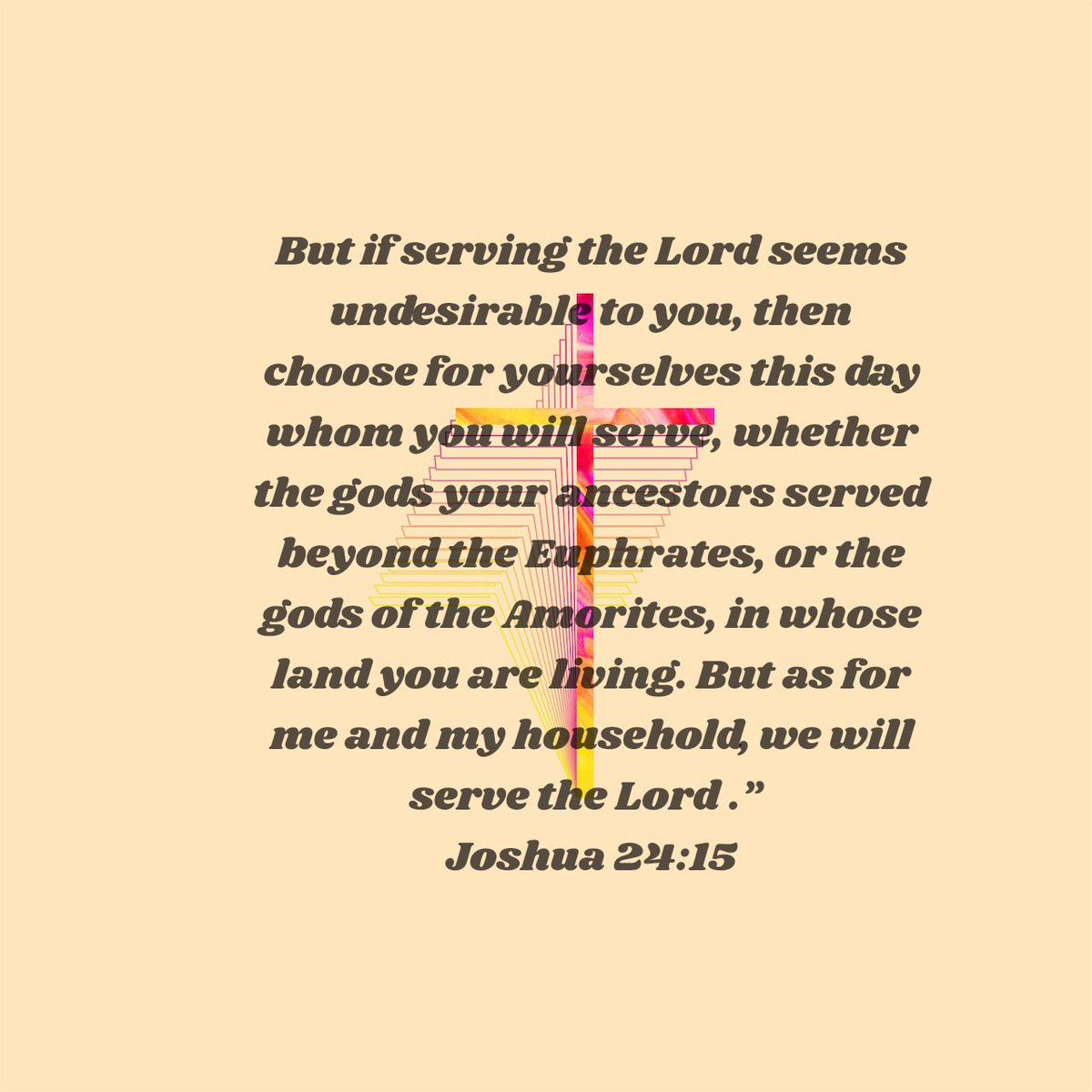 RuthIvoryMoore's tweet image. #LetGod.  #JustTrustHim. #SimpleDecision for peace, joy and happiness. 
But if serving the Lord seems undesirable to you, then choose for yourselves this day whom you wi…
bible.com/bible/111/jos.…