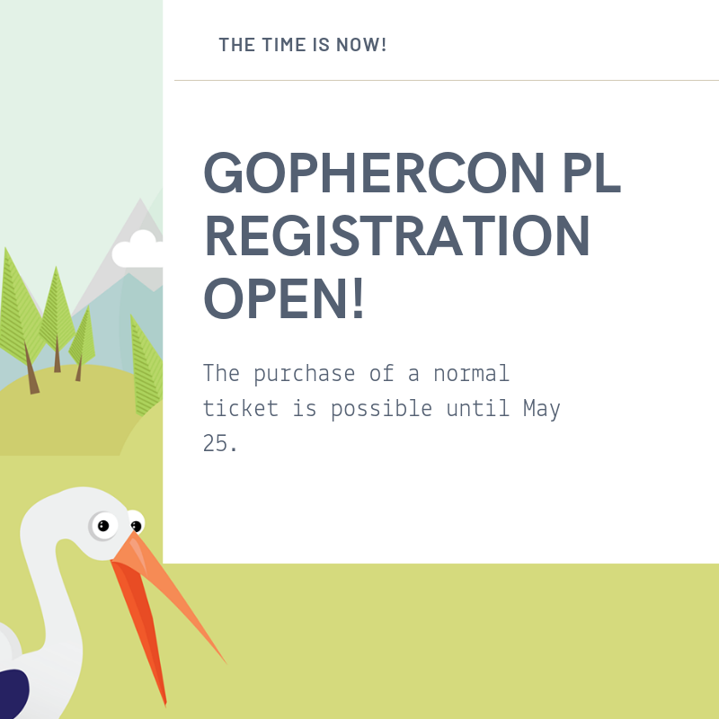 pycode_conf's tweet image. hey ho, we know that Pythonisas are also interested in other languages, including Golang. On June 27, @GopherConPL Poland will be held in Gdansk, registration is open: eventil.com/events/GopherC… #gophers #pythonisas #gophercon #gdansk #oliviabusiness