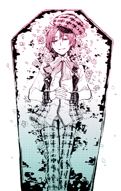 多分わたしこういう構図好きなんだよな…と過去絵をみて思った 
