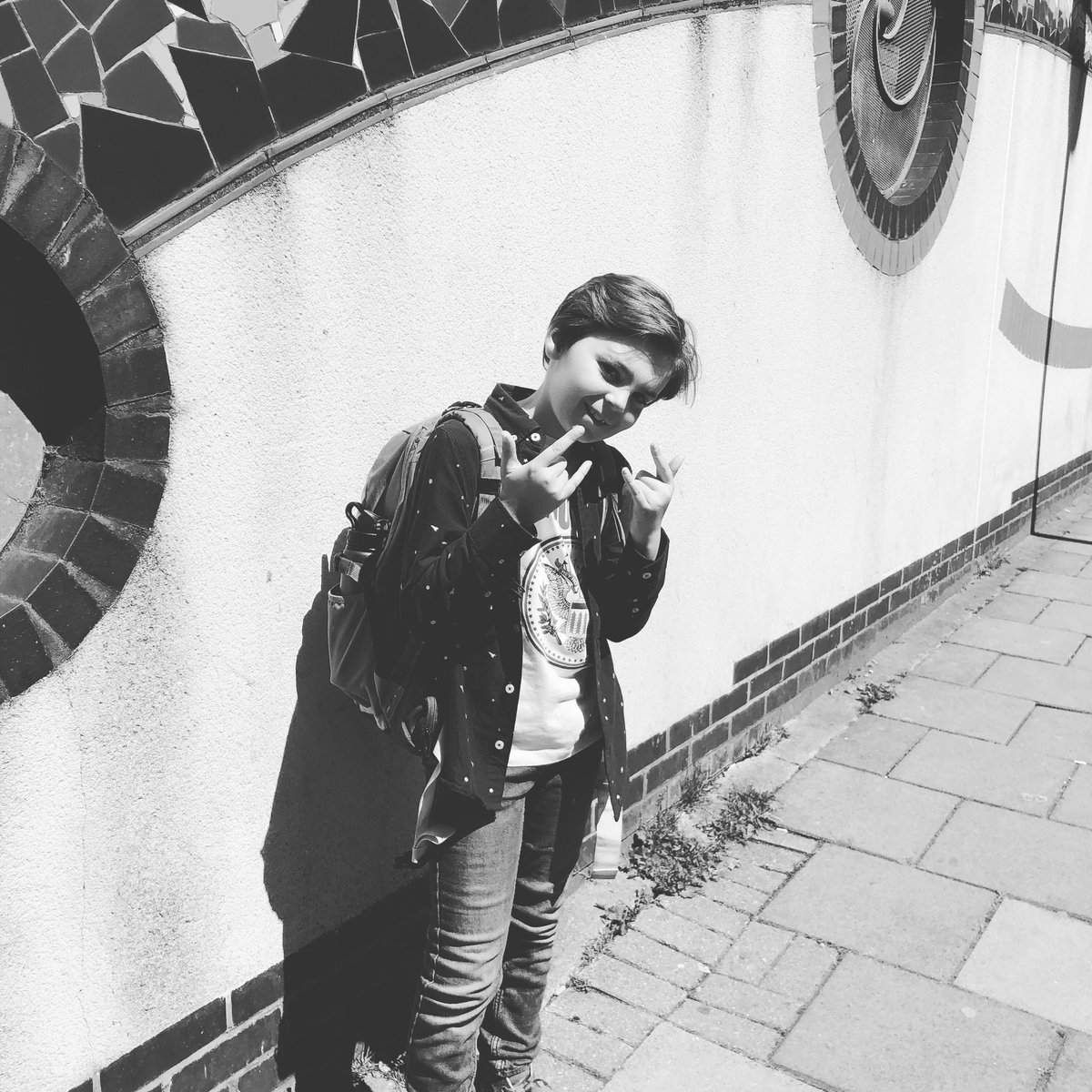 Ready for my audition for @schoolofrockuk at @paddingtonarts 🤘#schoolofrock #Iwanttobeintheband