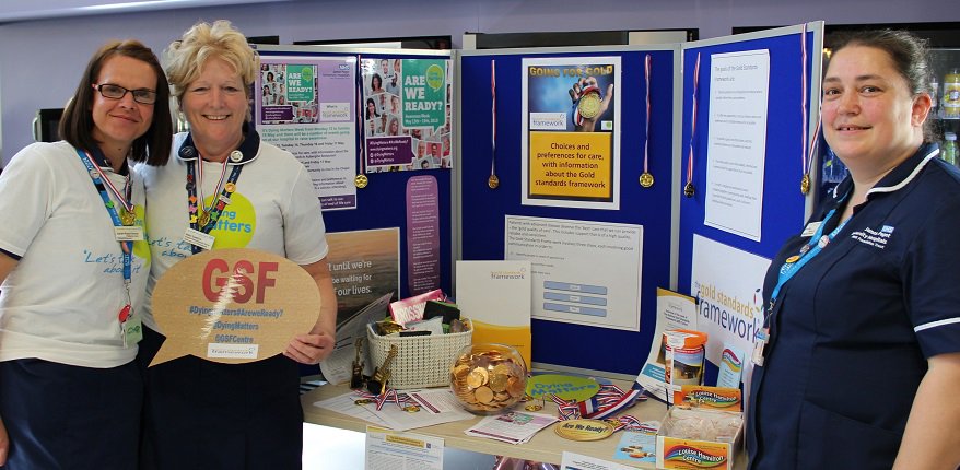 Our Palliative Care Team have been in our Aubergine Restaurant today at the start of #DyingMattersAwarenessWeek. You’re invited along to talk to them at any of the events they have planned for the week. Please see our website here for more details - tinyurl.com/yylottkl