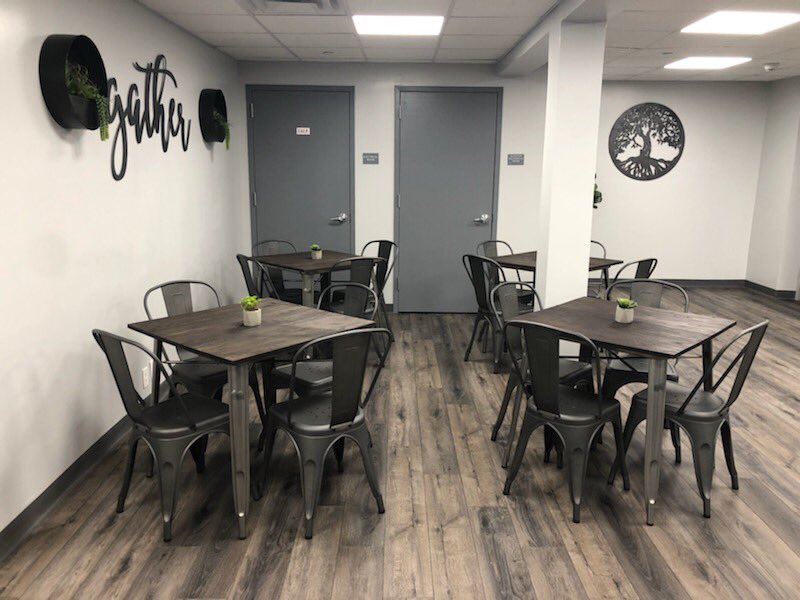 KeithPettus's tweet photo. A place to have coffee and conversation at the new TC location. #gather #truthcenter https://t.co/cCfBe2xlCw