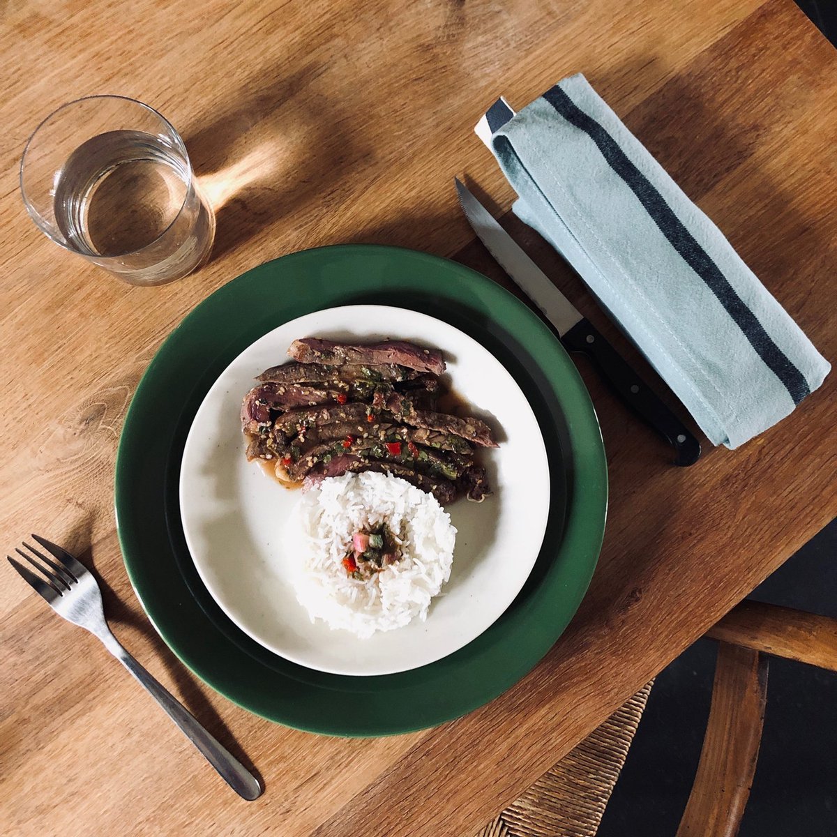 Mon petit ergot me dit que vous préféreriez être en #Thaïlande aujourd'hui. Ma solution "télétransportation" ? Réaliser ce #tigrequipleure dès ce soir ! 🌶🐯🥩🐓#larmesdutigre #cuisinethaï #commeuncoqenpate  commeuncoqenpate.fr/viande/le-tigr…