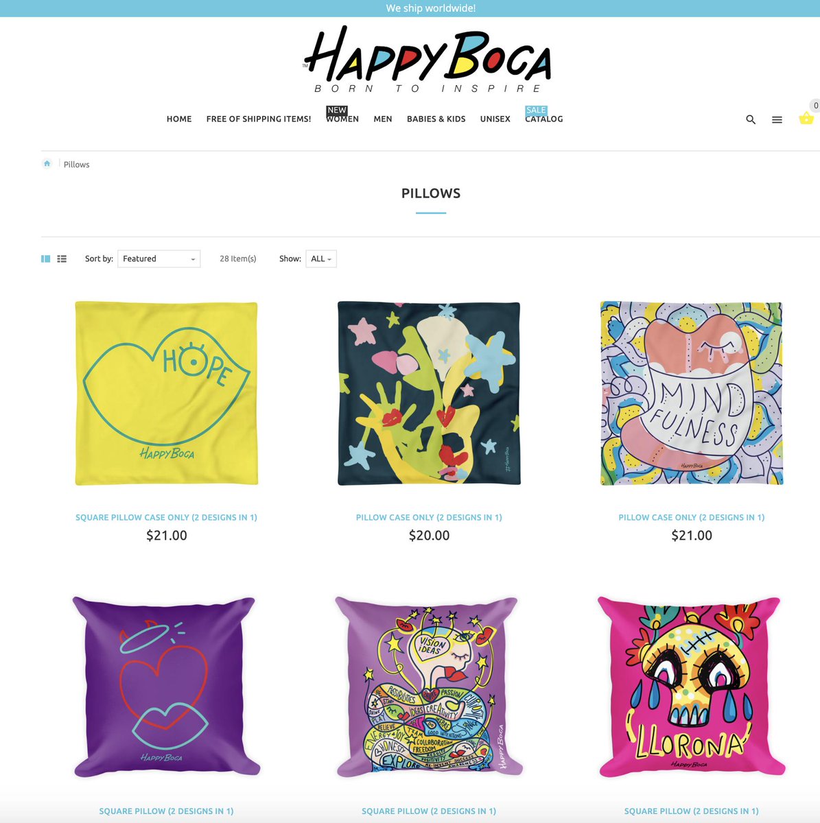 HappyBocaShop's tweet photo. FREE SHIPPING WORLDWIDE FOR ALL OUR PILLOWS UNTIL JUNE 3RD!! Check it Out <3  https://t.co/kdN8eLRsNL https://t.co/uEGvovvQnk