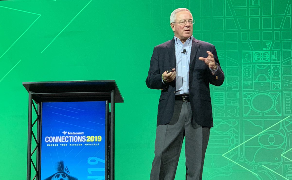 NetsmartTech's tweet photo. “@CMSGov is beginning to understand that the lack of adoption of #IT in #CommunityCare settings is tied to lack of incentives” - #NTST EVP @kscalia. #CONN19 https://t.co/FrGnjO5CuR