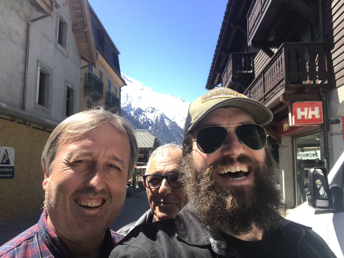 mggtTaylor's tweet photo. We are here :) @ESA_Rosetta #PatrickM #WlodekK #Chamonix https://t.co/1Rr8cB2a5Z