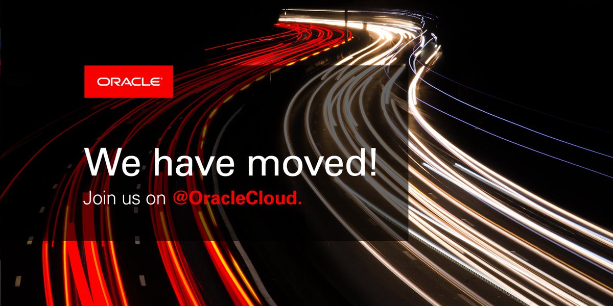 OracleIaaS's tweet image. All together in one place. 📍 We are now posting exclusively on @OracleCloud. Join our #cloud community and help us spread the news!