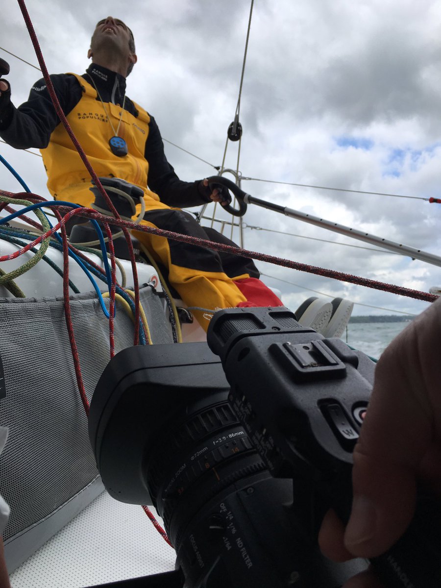 gael_robic's tweet photo. #Solitaire Armel Le Cleach,1 Figaro et ca repart! Ce soir dans @toutlesport @VoileBanquePop @didierneyrac https://t.co/z1FtKj2kOH