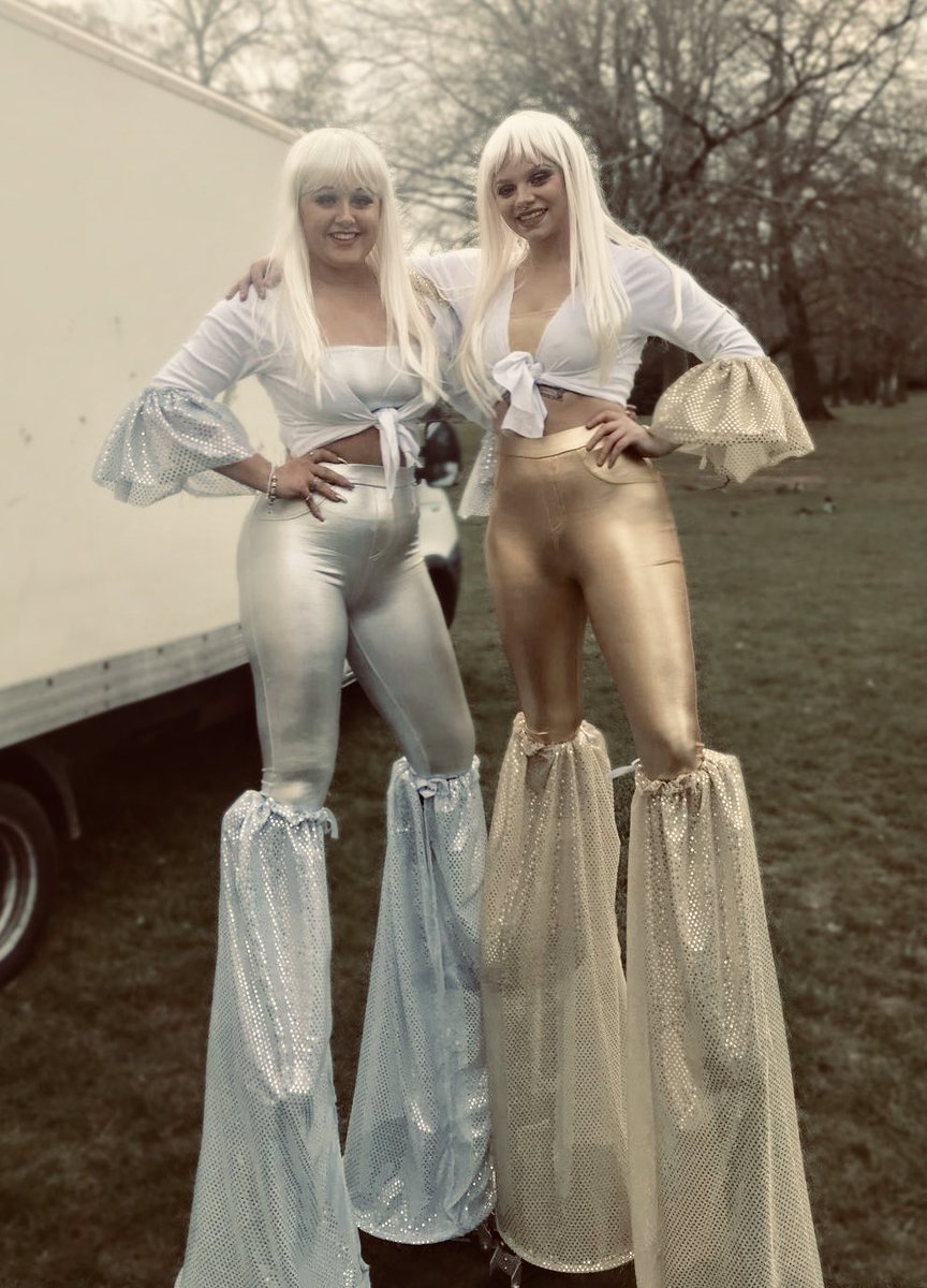 Our girls rocking the ABBA film night at <a href="/normanbyhall/">Normanby Hall Country Park</a> #mammamia #abba #normanbyhall