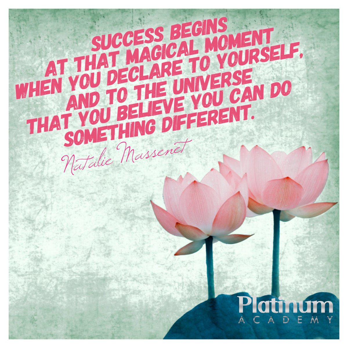 Hörru! Resten av oss behöver att du går först, visar vägen, tar ut svängarna och bygger DIN dröm på DITT sätt. När du visar att du är passionerat kompromisslös, ger du de runt dig tillstånd att sträcka på sig, växa och drömma större. Heja dig! 🌱