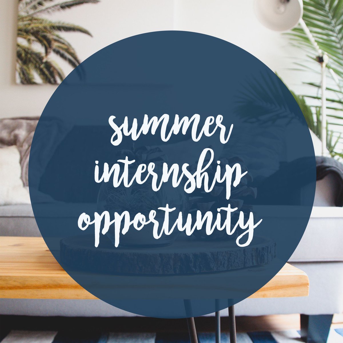 brickbeamstudio's tweet photo. We’re looking for a summer interior design intern! For a full description of the position please visit our website.
#interiordesign #interiordesignintern #internship https://t.co/nwYFl7gEoj